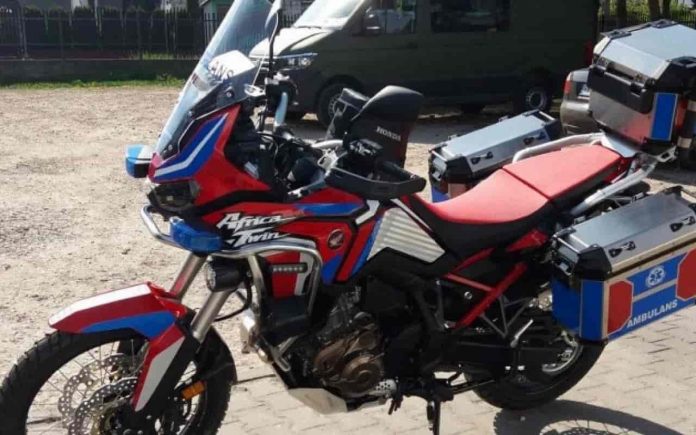 Honda Africa Twin Ambulanza