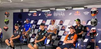 Conferenza Stampa MotoGP Jerez 2020. Piloti carichi Conferenza Stampa MotoGP Jerez 2020
