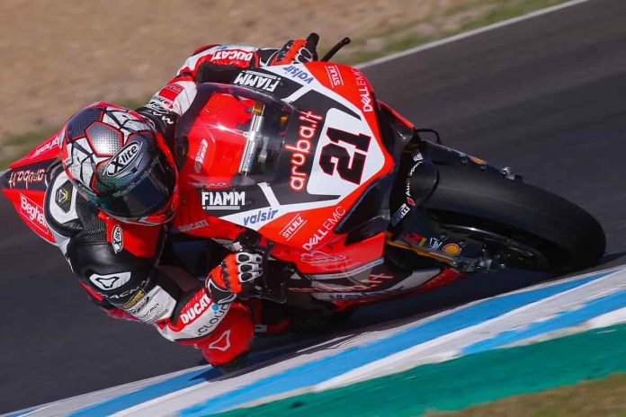 Michael Rinaldi in Ducati Aruba - Cover