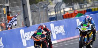 MotoE Le Mans 2020 Gara 1. Vince Jordi Torres MotoE Le Mans 2020 Gara 1