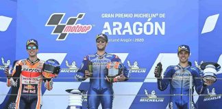 MotoGP Aragon 2020 Gara. Alex Rins torna alla vittoria MotoGP Aragon 2020 Gara